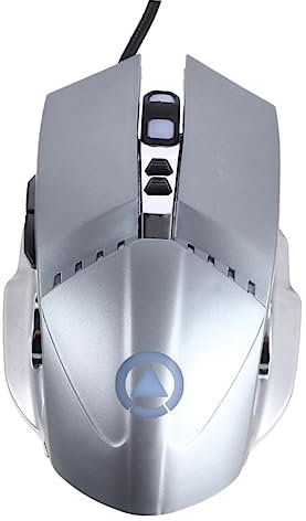 OSALADI Ratón para Cable dpi Velocidades Antisudor Luz De Respiración RGB Ratón USB