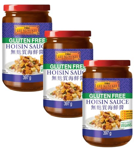 Lee Kum Kee Chinese Stir Fry, Marinade & Dipping Sauce Kit - Gluten-Free Hoisin Sauce 397g (Set of 3)