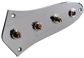 DiMarzio BW2200 J Bass Wiring Harness, vorverdrahtete Elektronik für J-Bass, Chrome