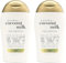 OGX Nourishing Coconut Milk Shampoo (88,7 ml), feuchtigkeitsspendendes Haarpflege Shampoo in Reisegröße mit Kokosmilch und Kokosöl für trockenes Haar (Packung mit 2)