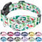 Fidohug Martingale Dog Collars with Buckle No Pull Training Dog Collar for Medium Dogs (Green Dinosaur, Medium)