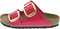 BIRKENSTOCK Arizona Big Buckle Birko-Flor Brevetto, fucsia Fusion, 36 EU Stretta