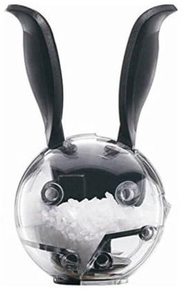 Rabbit Ears Salt Pepper Mill,Salt and Pepper Grinder,Salt Pepper Mill,Multifunction Cruet Spice Grinder,Ball Shape Salt Pepper Mill