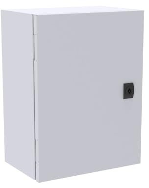 Doktorvolt Verteilerkasten Aufputz Sicherungskasten Aus Metall Leergehäuse 300 x 400 x 200 mm Aufputzverteiler Weiß