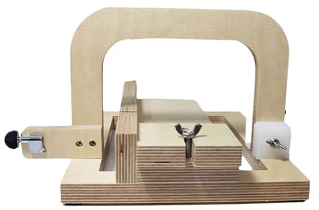 Javoryxh Multipurpose Soap Cutter Single Wire Soap Slicer Soap Cutting Tool Handmade Soap Loafs Cutter For Hobbyist