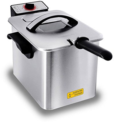 Inventum gf645 F Single Stand-alone deep Fryer 4L 3000 W Stainless Steel Fryer – FRYERS (Deep Fryer, 4 l, 0.8 Kg, 4 l, 190 °C, Single)
