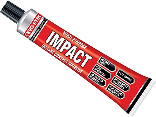 5 X Evo Stik Impact Adhesive - Large Tube 65g