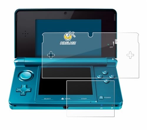 BROTECT Protector Pantalla Cristal para Nintendo 3DS Protector Vidrio - [Dureza 9H, Anti-Arañazos]