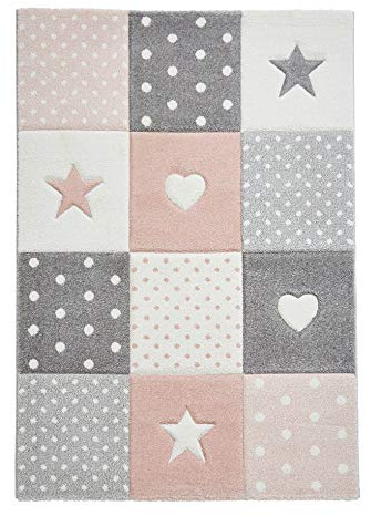 Think Rugs, Brooklyn Kids 20339 Pink - 080 x 150