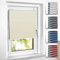 Verdunklungsplissee Wabenplissee ohne Bohren Weiß-beige 70x130cm(BxH) Thermo Plissee ohne Bohren Verdunkelung Zweifarbig 100% Blickdicht Sonnenschutz & Schallschutz Plisseerollo Klemmfix