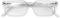 LONDON MOLE Brillen - ICY Lesebrille - Rechteckig Brille - Lesebrille Lesehilfe - Coole Leser - Designer-Brillen - Herren - Damen - Unisex - Federscharniere - Lesebrille