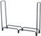 CLP Kaminholzständer Wilster I Robuster Kaminholzständer Aus Metall I Holzlager Im Industrial Look I Stapelhilfe Für Brennholz, Farbe:anthrazit, Größe:150x120x36 cm