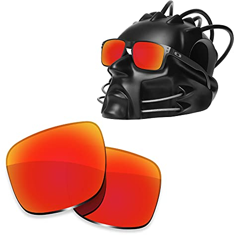 ToughAsNails Verres de rechange pour lunettes de soleil Oakley Holbrook XL OO9417 59 mm, Orange feu., Taille unique