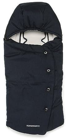 Foppapedretti Trendy Universal-Fußsack für Kinderwagen, Melange Blue