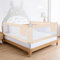 Youyijia 1 Seite 180cm Bettgitter Bettschutzgitter Beige Kinderbettgitter Babybettgitter Rausfallschutz für Babys