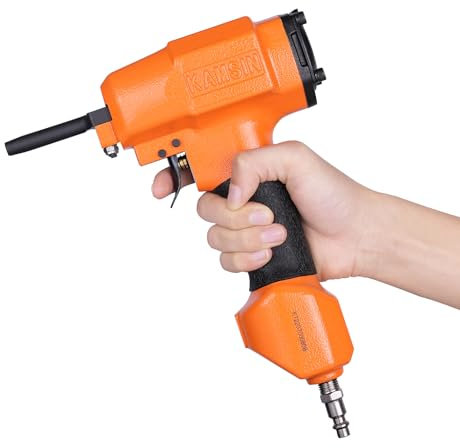 KAMSIN KT38 Pneumatic Nails Puller for Recycling Removing Nails shank diameter of 3-5 mm (0.118-0.196) Air Punch Nailer Air Power Nail Remover Gun Nail Puncher Light Weight Denailer Gun