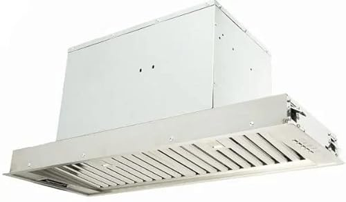 Kaiser EA 745 Eco+Tubo de acero inoxidable, campana extractora 75 cm, 650 m³/h, LED