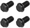 METALLIXITY Bride Hex Tête Boulons (M7x16mm) 4pcs, Boulon hexagonal Entièrement Filetage Vis - pour Maison Construction Quincaillerie Fixations