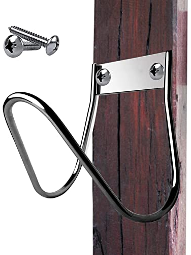 Kirdume Gartenschlauchhalter – Schlauchhalter Wand - Wandmontierter Wasserschlauch Aufbewahrungshalter – Robuster Schlauchhaken – Garten Wasserschlauchhalter Aus Edelstahl