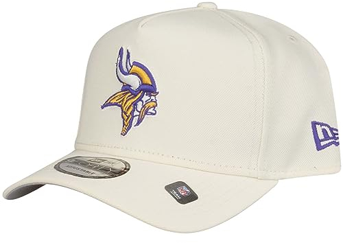 New Era 9Forty A-Frame Cap - Minnesota Vikings Chrome White