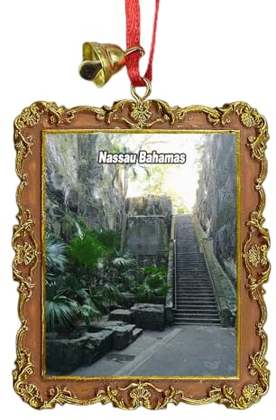 Queen's Staircase Nassau Bahamas Reise-Souvenir Weihnachtsbaum Ornament Hängender Anhänger Home Weihnachten Party Dekoration