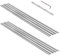 Fengind Lot de 2 rails de guidage pour scie à rail DeWalt de 279,4 cm, 2 rails de guidage avec connecteur de rechange pour DeWalt DWS5022, parfait pour le travail du bois et les coupes plus longues,