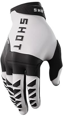 SHOT RACE GEAR Handschuhe Core White 10