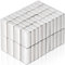 80Stück Kleine Magnete Stark, 10x5x3mm Neodym Magnete Extra Stark, Magneten für Magnettafel, Starker Magnet Magnetplatten, Magnet Rechteckige für Küchenschrank, Büro, Whiteboard, Pinnwand, Magnetboard
