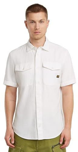 G-Star Herren Marine Slim Long Sleeve Shirt