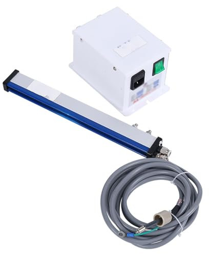 COYEUX 600 mm antistatischer Ionisierungsstab, Statik-Eliminierungsstab, mit Netzteil, für Flachbildschirme, Schlitzen, Querschneiden, Drucken