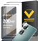Mkeke 2+2 Pour Honor 90 Verre Trempé, 2 Protections d'écran et 2 Protections d'objectif, Prise en charge du déverrouillage des empreintes digitales, Dureté 9H, Sans bulles, Pour Honor 90 5G