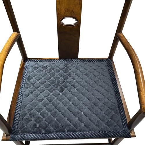 Sitzkissen 40X45/45X45/ 40x50cm/50x50cm rutschfeste Stuhlkissen Stuhl Sitzpolster Weiche Bequeme für Outdoor & Indoor Gartenstuhl(G14,40X45cm(16X18in))