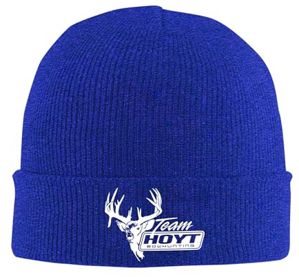 NCLIKGOR Hoyt and Archery Beanie-Mützen für Männer und Frauen, Totenkopfmütze, Winter-Strickmützen