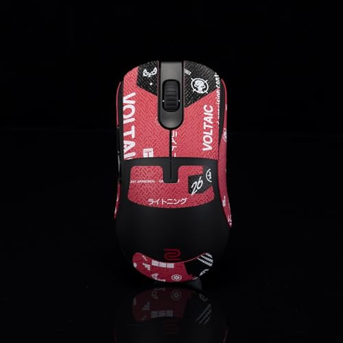 ExotiCore Mouse Anti Slip Grip Tape, Sweat Resistant Sticker for ZOWIE FK2-DW 4K Wireless Mouse(11)