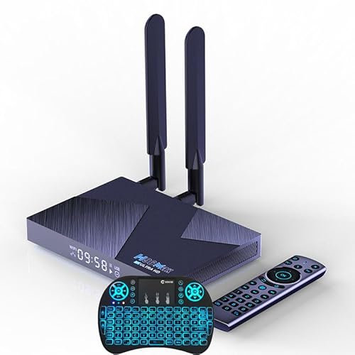 4K/8K Android TV Box, RK3588 Quad-Core, 8GB RAM, 64GB ROM, WIFI 6, Dual Bluetooth 5.0, USB 3.0, Streaming Set Top Box - Enhance Your Home Entertainment Experience