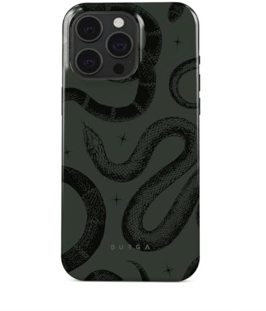 BURGA Unisex Phone Case for iPhone 15 Pro – Dual-Layer Hybrid Design with Shock-Absorbing TPU & Durable Exterior, Scratch-Resistant Finish and Raised Bezel Edge for Screen Protection & Daily Use