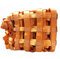 LRFNKCT Netz,Frachtnetz, Frachthebenetze - Polyester-Frachthebenetz, Kinderspielplatz-Schutznetz, Hängende Hebenetzgurte, Ziegelzement-Spezialhebenetz, Anpassbar, Orange(1 X 1M/Mesh 10cm/Load 1t)