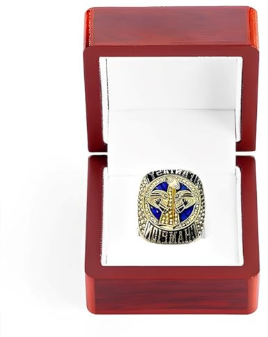 IXMLDAXD 2022 Saison Fantasy League Champions Ring Heavy FFL Rugby Championship Loops Nachbildung