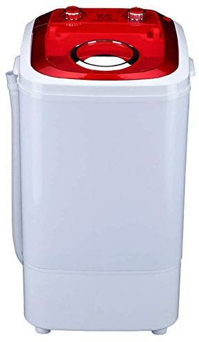 MU Machine à Laver Domestique Mini-Cylindre Unique Portable, capacité de Lavage de 4,5 kg avec Fonction de minutage Compacte et Durable, Petite Semi-Automatique pour bébés et Enfants, adaptée à la ch