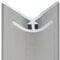 Schulte DecoDesign Profil Eckverbinder auf Ecke, 210 cm, Alu-Natur, Verbindungsprofil für Duschrückwände und Wandverkleidung bis 3 mm, D1901221 01