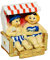 Land-Haus-Shop Urlauber im Strandkorb auf Strandtuch Deko Maritim Strand Meer Küste Nordsee Figur Strandstuhl Badetuch (Strandkorb)