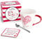 Love Mug®: A Romantic Valentines Gift for Your Wife, Husband, Girlfriend Or Boyfriend. Featuring A Large Mug with A Printed Message Inside, A Coaster and Engraved Teaspoon. Award Winning UK Retailer