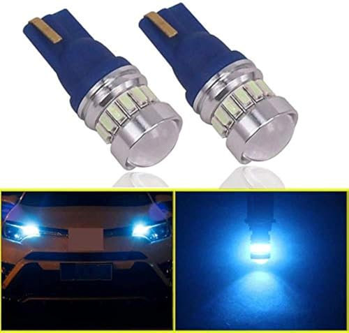Eseastar T10 W5W 501 LED Lampadine Blu Ghiaccio 12V-24V 194 168 161 12961 con Proiettore per Luci Laterali Auto di Sostegno Interno Cupola Targa Luce e Altro Ancora