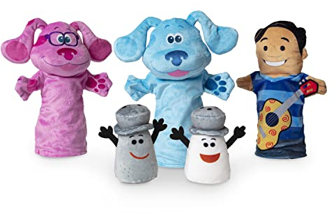 Melissa & Doug Blue's Clues & You! Hand- & Fingerpuppen (5 Teile) 33013 Mehrfarbig