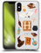 Head Case Designs Licenciado Oficialmente Harry Potter Patrón de Iconos de Hogwarts Memorabilia Caso Funda de Gel Suave Compatible con Apple iPhone X/iPhone XS