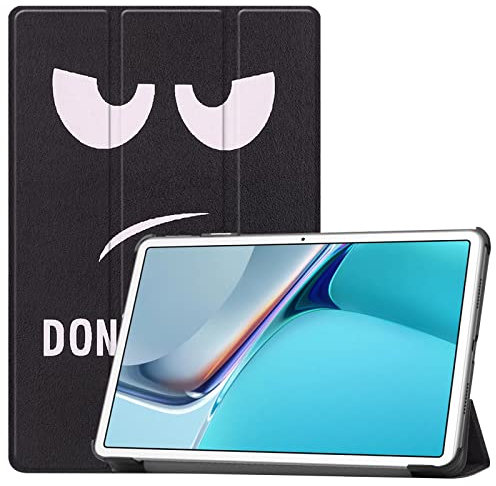 FanYuan Cover per Lenovo Yoga Tab 11 Tablet, con Auto Sveglia/Sonno, Funzione Stand, Chiusura Magnetica, Ultra Sottile Case Custodia per Lenovo Yoga Tab 11.(Grandi Occhi)