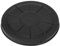 Jenngaoo Black Kayak Compartment Cover, Waterproof Dedicated Storage Warehouse Kayak Deck Hatchs Cover Plate for Kayak Boating Canoeing, Round, 10.6x10.6x1.0in
