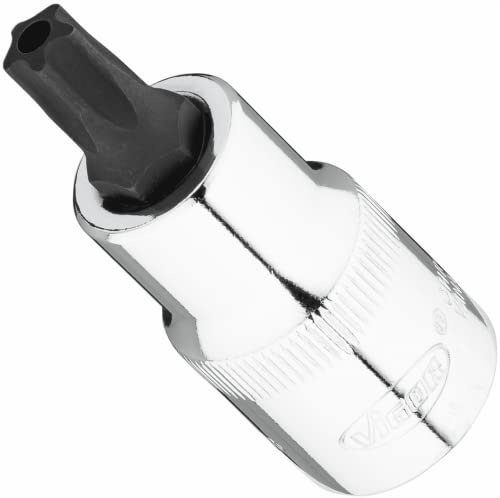 VIGOR Tamper resistant TORX® Plus Schraubendreher-Einsatz ∙ V7055-IPR45 ∙ Vierkant12,5 mm (1/2 Zoll) ∙ Innen-5-Stern Profil mit Zapfen ∙ T45+H