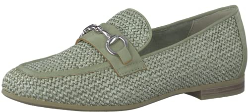 MARCO TOZZI Damen Slipper, Blockabsatz, weiches FEEL ME Fußbett, ideal für Business und Freizeit