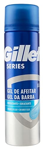 Gillette Series Feuchtigkeitsspendendes Rasiergel mit Kakaobutter für Herrenrasierer, 200 ml